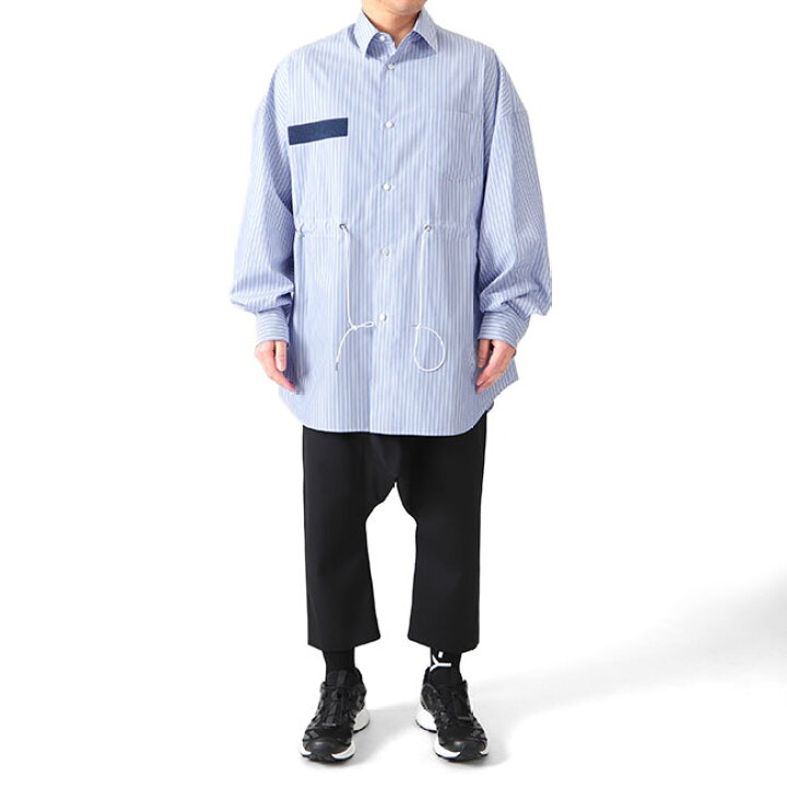 楽天市場】FUMITO GANRYU フミトガンリュウ ストライプ モッズシャツ  