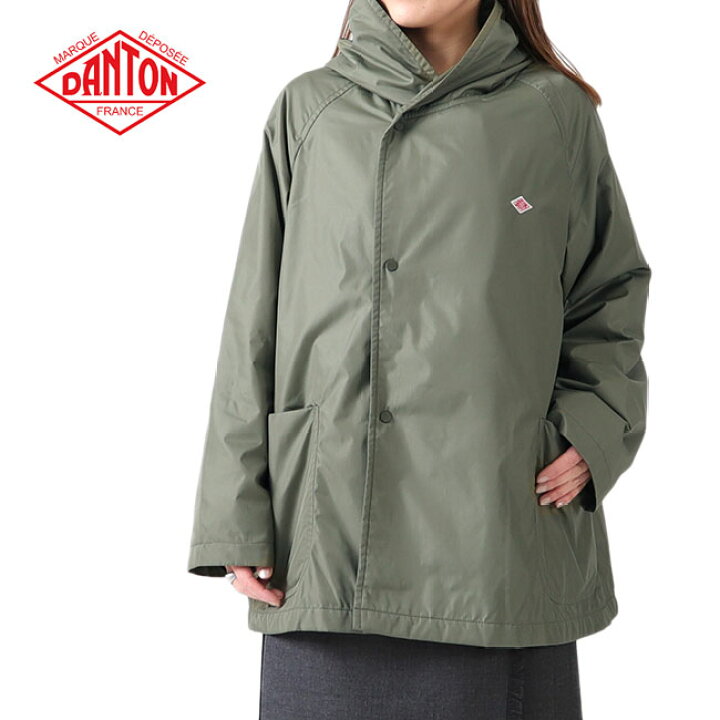 楽天市場】DANTON ダントン ナイロンタフタ フード付き  