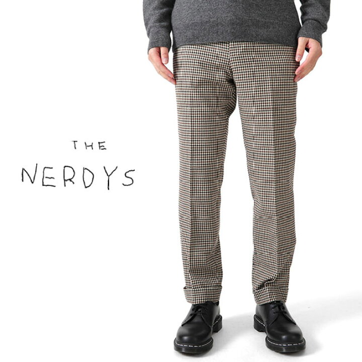 楽天市場】[TIME SALE] THE NERDYS ナーディーズ チェックパイプ 