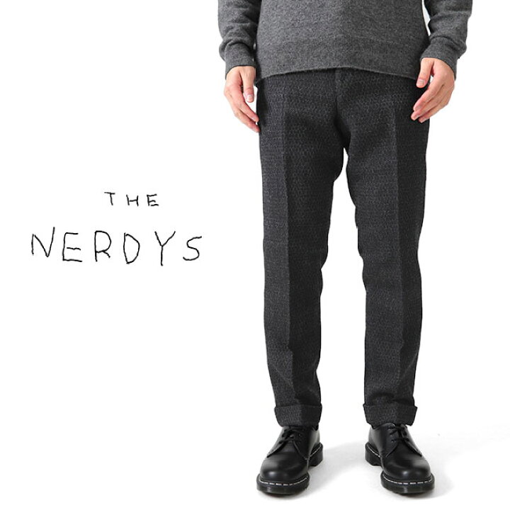 楽天市場】THE NERDYS ナーディーズ ウールパイプ スラックス NFE-T02 