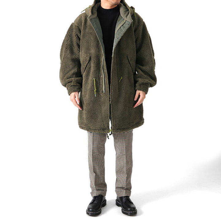 楽天市場】[TIME SALE] THE NERDYS ナーディーズ ボア M51 モッズ 