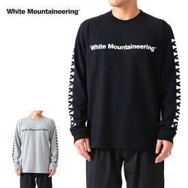 [TIME SALE] White Mountaineering ホワイトマウンテニアリング 袖ロゴ ロンT RW2171503 長袖Tシャツ メンズ