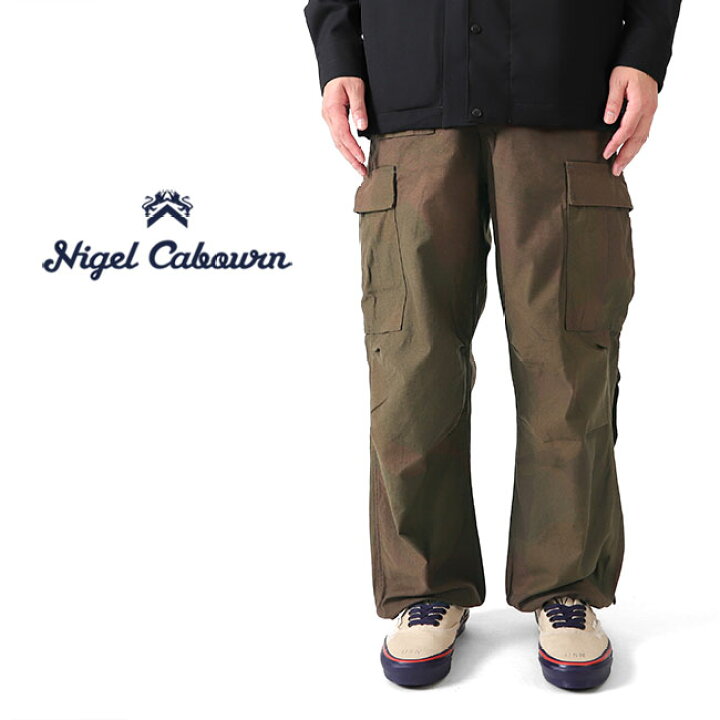 楽天市場】Nigel Cabourn ナイジェルケーボン M-43 M-51 迷彩 カーゴ  