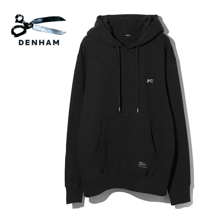 楽天市場】DENHAM デンハム LOOP HOODY シザーロゴ刺繍 プルオーバー  