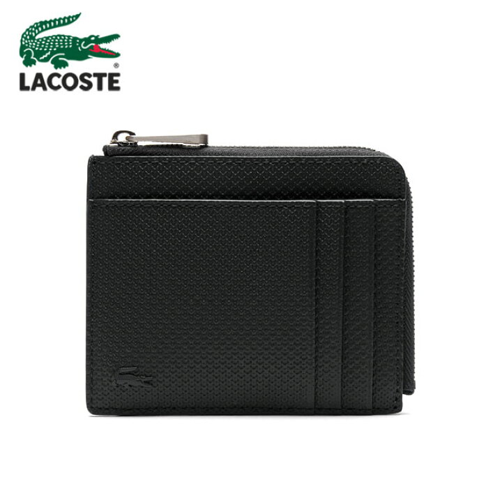 楽天市場】LACOSTE ラコステ イタリアンレザー カードケース&コイン 