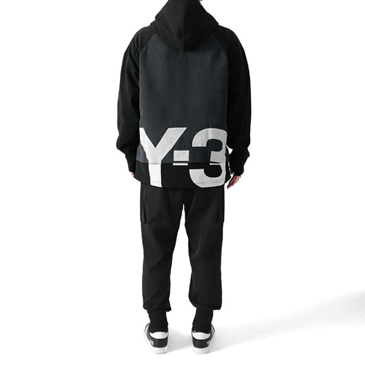 楽天市場】Y-3 ワイスリー バックロゴ プルオーバー パーカー GV6079 