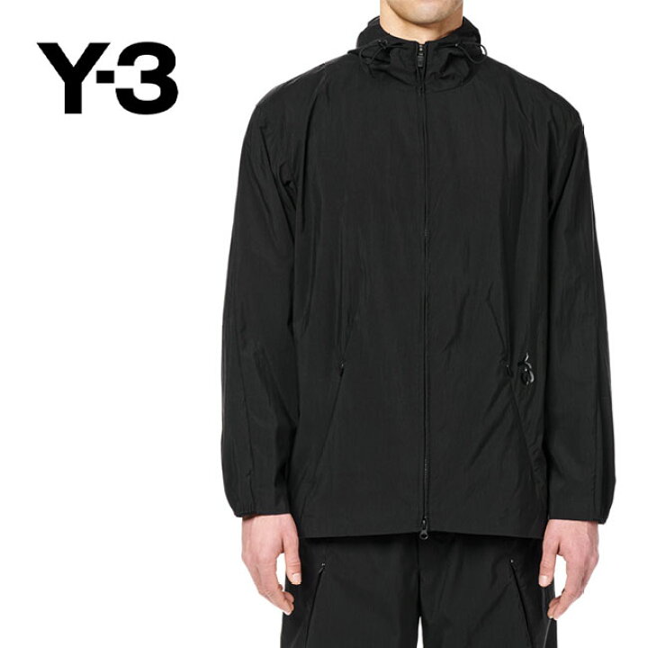 楽天市場】Y-3 ワイスリー ジップアップ ナイロンパーカー HB2787  