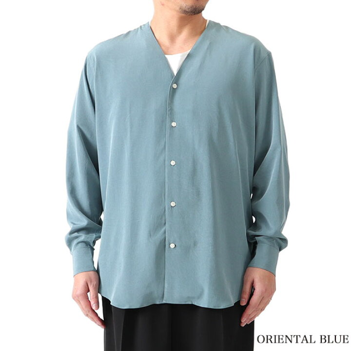 楽天市場 Rainmaker レインメーカー Vネック カラーシャツ カーディガン V Neck Shirt 長袖シャツ メンズ Golden State