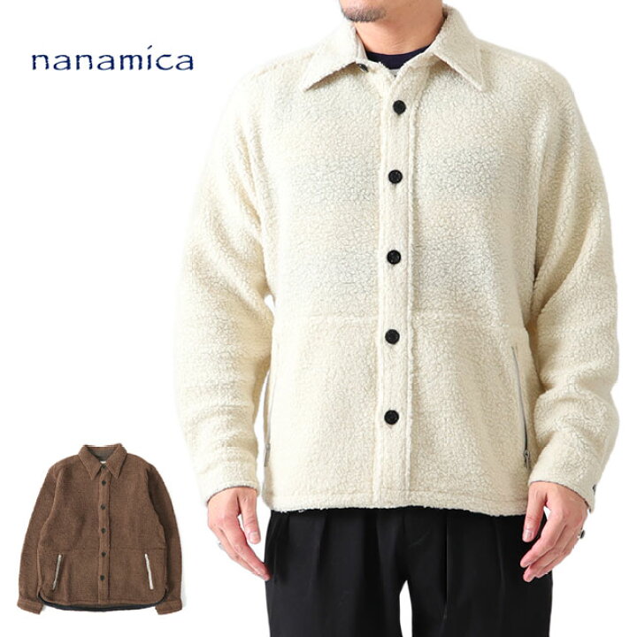 楽天市場】nanamica ナナミカ パイル CPO ボアジャケット SUHF839 