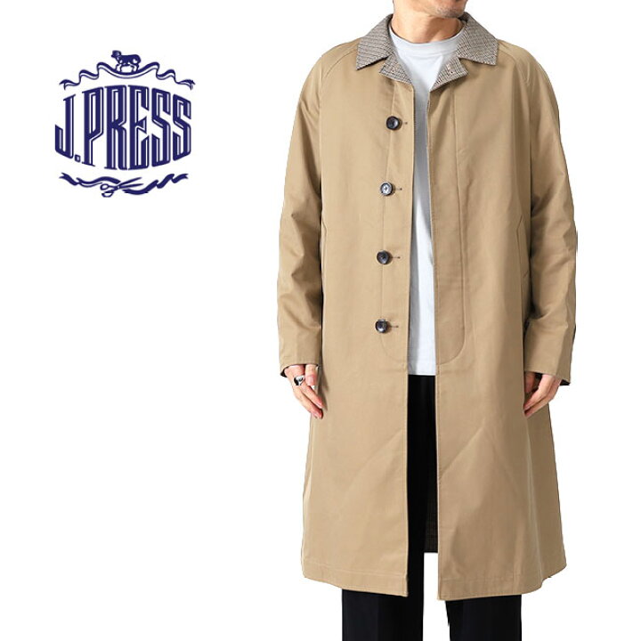 楽天市場】[SALE] J.PRESS ジェイプレス 千鳥チェック リバーシブル 