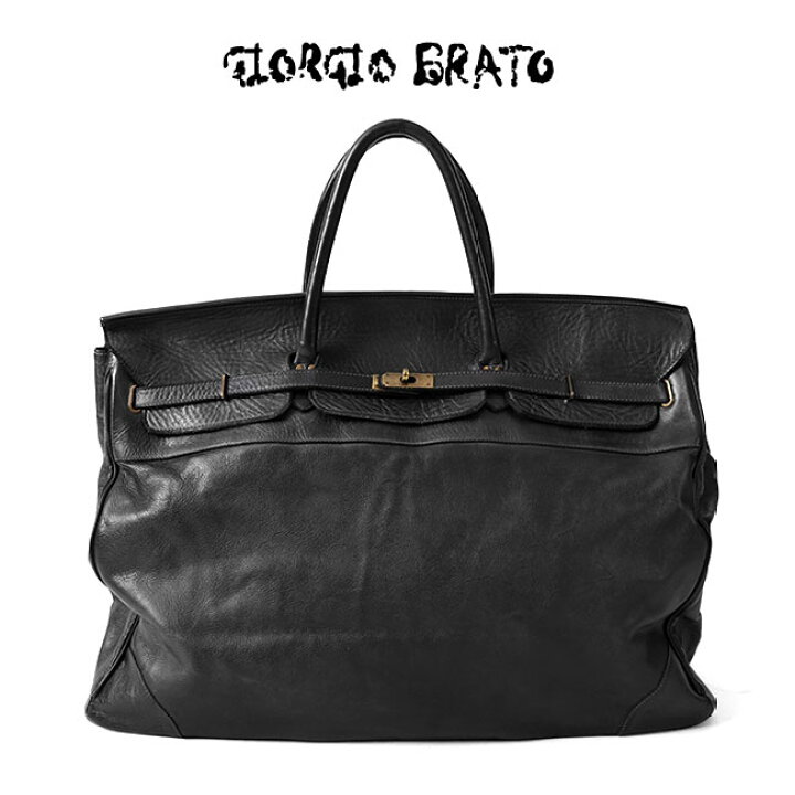 楽天市場】GIORGIO BRATO ジョルジオブラット レザー トートバッグ 