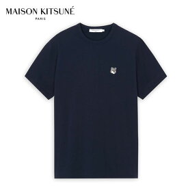 Maison Kitsune メゾンキツネ グレーフォックスヘッドロゴ Tシャツ GM00118KJ0008 半袖Tシャツ メンズ