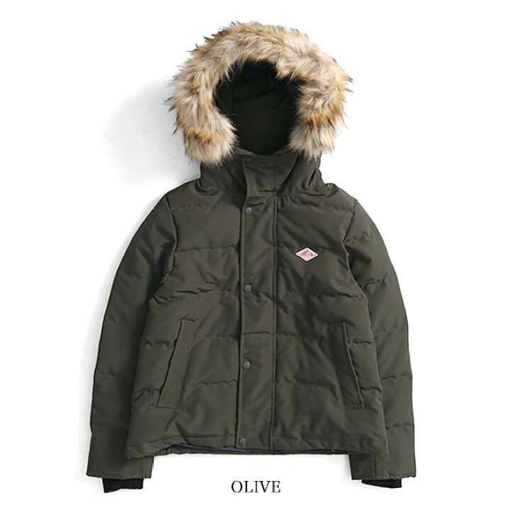 楽天市場】DANTON ダントン ファー付 キルティング ショートダウン 