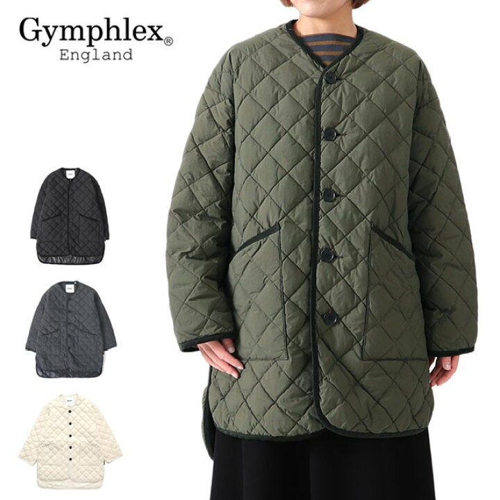 楽天市場】GYMPHLEX ジムフレックス ダイヤキルトダウン Vネック 