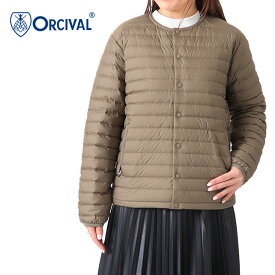 ORCIVAL オーシバル クルーネック インナーダウンジャケット OR-A0071 レディース