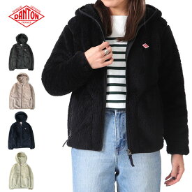 DANTON ダントン ハイパイル ジップアップ フリースジャケット DT-A0018 HPF パーカー レディース