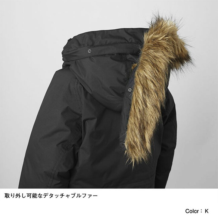 楽天市場】THE NORTH FACE ノースフェイス ファーフード付き 