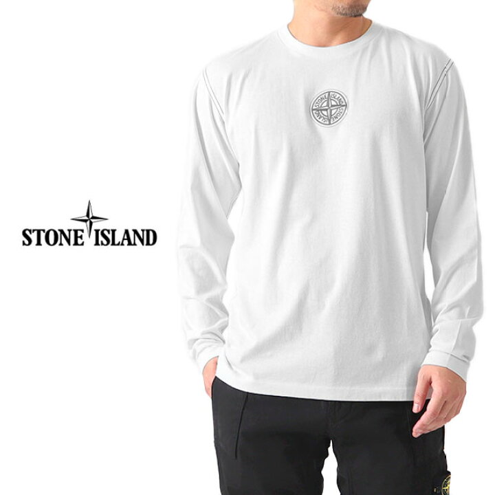 楽天市場】Stone Island ストーンアイランド Wロゴ ロンT 751520793 