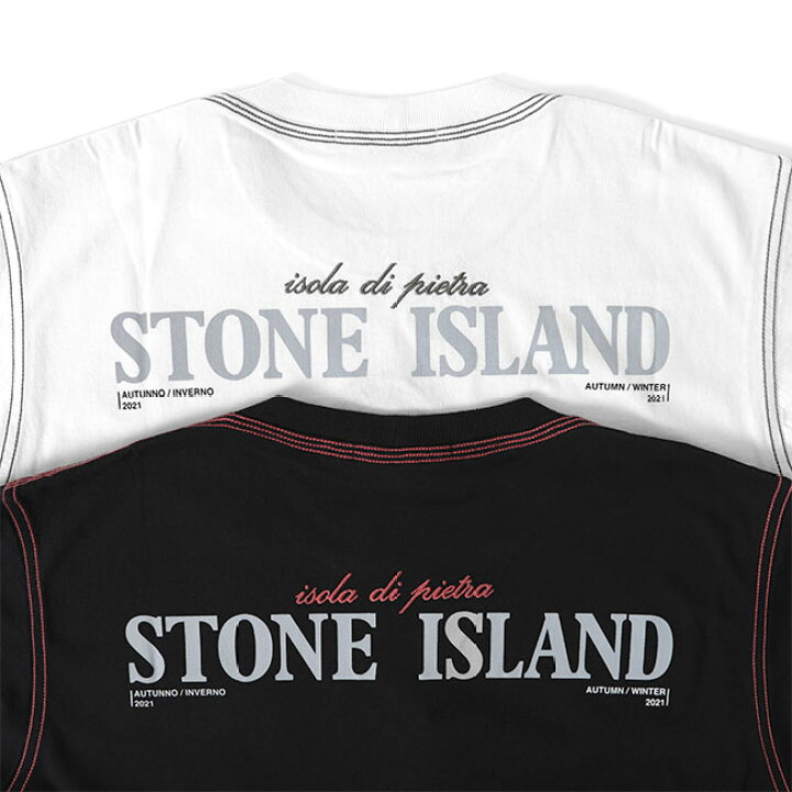 楽天市場】Stone Island ストーンアイランド Wロゴ ロンT 751520793 