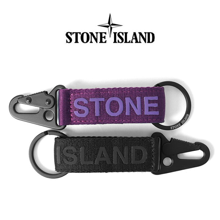 楽天市場】Stone Island ストーンアイランド カラビナ付き レタリング  