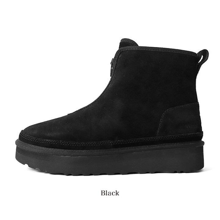 UGG ムートンブーツ ブラック ホワイトマウンテニアリング コラボ 26cm 