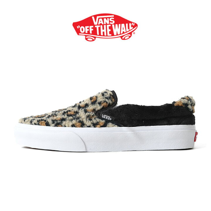楽天市場 Vans バンズ レオパード柄 シェルパ ボア スリッポン Slip On 59 Vn0a38gu6bx ヒョウ柄 スニーカー シューズ メンズ レディース Golden State