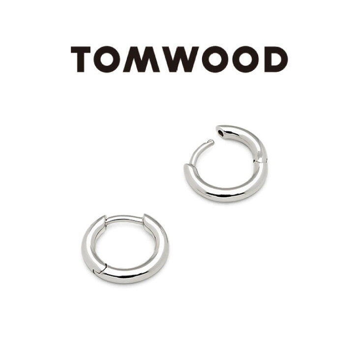 楽天市場】TOMWOOD トムウッド シルバー ピアス Classic Hoops Small 