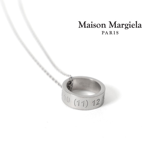 Maison Margiela メゾンマルジェラ ミニリング&チェーンネックレス SM1UU0028 S12967 メンズ レディース ギフト  プレゼント | Golden State
