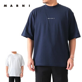 MARNI マルニ ミニロゴTシャツ HUMU0223P1 USCS87 半袖Tシャツ メンズ