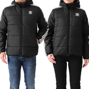 adidas アディダスオリジナルス アディカラー 3ストライプ フード付き ダウンジャケット H34564 キッズ レディース メンズ