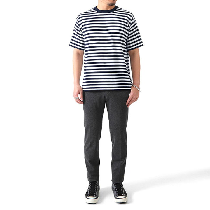 楽天市場】JOHN SMEDLEY ジョンスメドレー 30G ボーダー クルーネック 