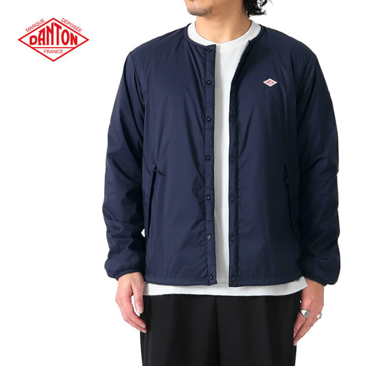 楽天市場】DANTON ダントン ノーカラー インサレーション インナー  