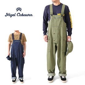 Nigel Cabourn ナイジェルケーボン LYBRO ライブロ P-51 日本デニム ファクトリー ダンガリー 80441350500 オーバーオール オールインワン メンズ