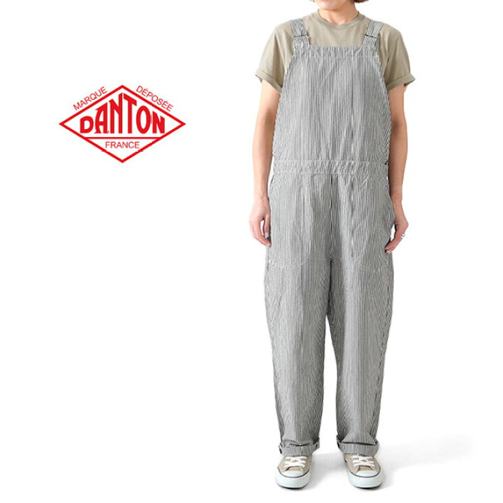 楽天市場】DANTON ダントン コットンリネン サロペット パンツ DT 