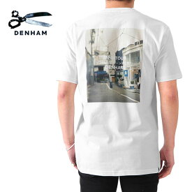 DENHAM デンハム 日本ツアー フォトTシャツ SHIBA REGULAR TEE HCJ 半袖Tシャツ メンズ