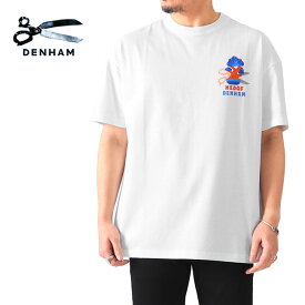 DENHAM × HEDOF デンハム へドフ オーバーサイズ ボンサイ コラボ Tシャツ HXD BONSAI BOX TEE HCJ 半袖Tシャツ メンズ