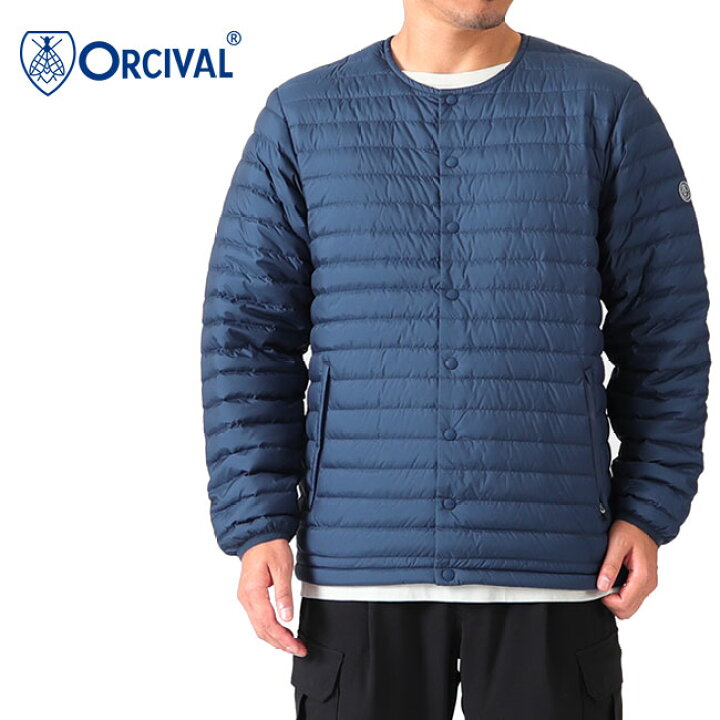 楽天市場】ORCIVAL オーシバル クルーネック インナーダウン 