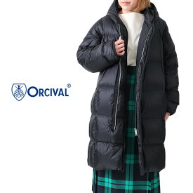 ORCIVAL オーシバル PERTEX ライトダウン フード付き ダウンコート OR-A0225 PMR レディース