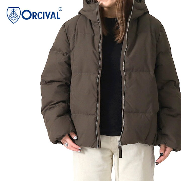 楽天市場】[TIME SALE] ORCIVAL オーシバル マットタフタ フード付き 