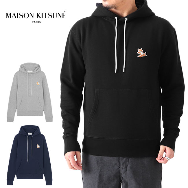 楽天市場】Maison Kitsune メゾンキツネ チラックスロゴ スウェット