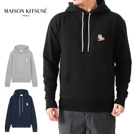 Maison Kitsune メゾンキツネ チラックスロゴ スウェットパーカー IU00355KM0001 メンズ