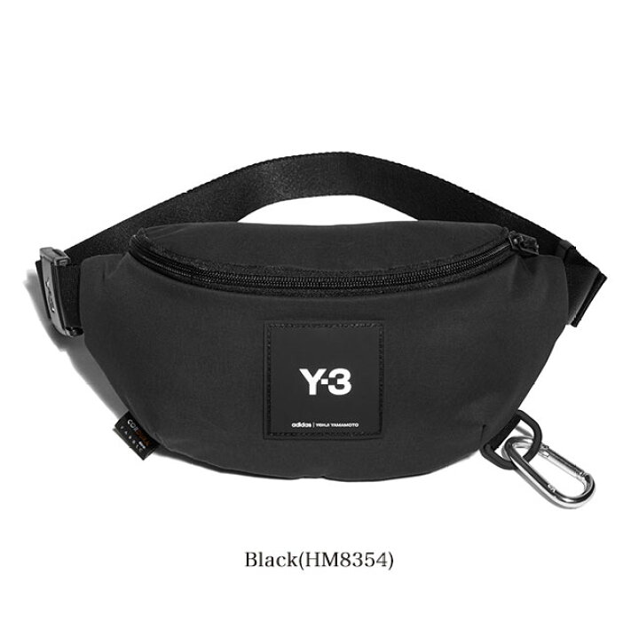 楽天市場】Y-3 ワイスリー コーデュラナイロン スクエアロゴ ウエスト 