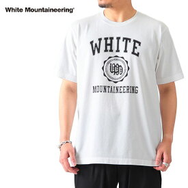 White Mountaineering ホワイトマウンテニアリング ロゴプリント Tシャツ WM2271516 半袖Tシャツ メンズ