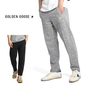 Golden Goose ゴールデングース スターロゴ テーパード スウェットパンツ GMP00877 ジョガーパンツ メンズ