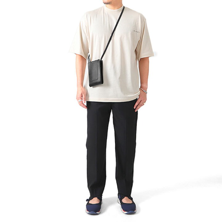 楽天市場】MARNI マルニ サフィアーノレザー ミニロゴ ショルダー 