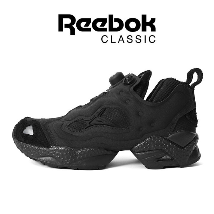 楽天市場】Reebok リーボック オールブラック インスタ ポンプ 