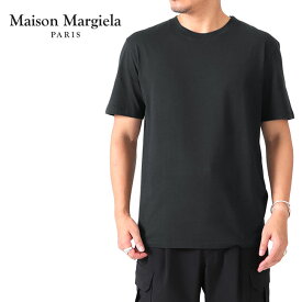 Maison Margiela メゾンマルジェラ クラシック プレーンTシャツ S50GC0672 S50GC0680 黒 半袖Tシャツ メンズ