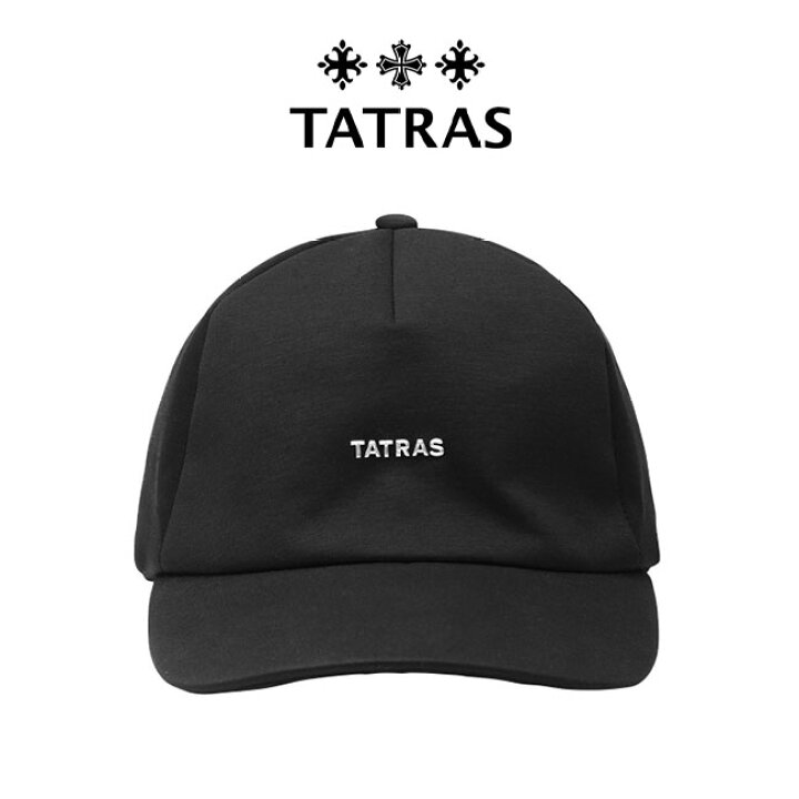 楽天市場】TATRAS タトラス HITEN ハイテン ロゴキャップ 黒 帽子 