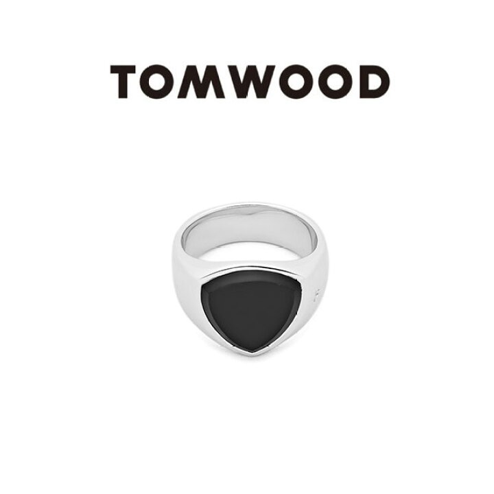 楽天市場】TOMWOOD トムウッド シールド ブラックオニキス シルバー  