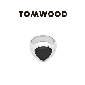 TOMWOOD トムウッド シールド ブラックオニキス シルバー リング Shield Black Onyx (M) 指輪 ギフト プレゼント